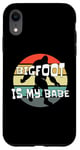 Coque pour iPhone XR Crypid Tee Bigfoot is My Babe Funny Merch Sasquatch Sci-Fi