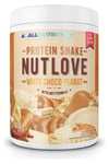 Allnutrition - Nutlove Protein Shake, White Choco Peanut - 630g