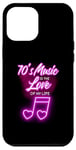 iPhone 12 Pro Max 70's Music Is The Love Of My Life Melody Case