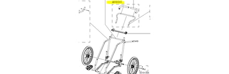 Thule Styre Assembly Till Chariot Cougar 1 och Cheetah 1