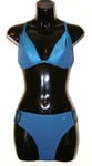 Speedo Bikini Ladies Swimsuit Set 2 Piece Swimwear Teal Sculpture Poise 38"