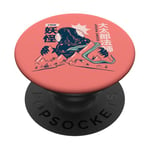 Mystique Yokai Folklore Japonais Oni Démon Shinto Otaku PopSockets PopGrip Adhésif