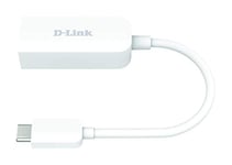 D-Link DUB-E250 USB-C to 2.5G Ethernet Adapter, USB-C to RJ45 2.5 Gigabit LAN, Compatible with Thunderbolt 3, Mac OS and Windows.