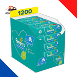 Lingettes Bebe Fresh Clean Lot De 15 Paquets De 80 (1200 Lingettes) Sans alcool