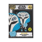 Funko Large Enamel Pin Star Wars: Clone Wars - BO-KATAN Pin en Émail - Broche Fantaisie Mignonne à Collectionner - pour les Sacs à Dos et Sacs - Idée de Cadeau - Produits Officiels