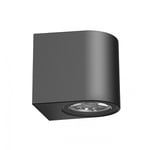 Xanlite - Applique murale filaire noire IP44, culot GU10, 40W max - APFG40WN