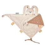 Nattou Grand Doudou Lapin, Compagnon de Route dès la Naissance, 65 x 40 cm, Brille dans Le Noir, Polyester/Jersey de Coton, Lapidou, Beige