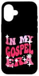 Coque pour iPhone 16 In My Gospel Era Musique religieuse chrétienne pour femmes