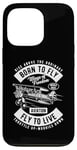 iPhone 13 Pro Wings of Freedom Retro Vintage Aviation Airplane Design Case