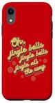 Coque pour iPhone XR Paroles de Noël Jingle Bells Jingle All The Way Peggy Lee