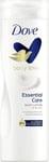 Dove Crème Corps Essential 400ML Hydratation Pour 48H Format Maxi, 3 Pièces