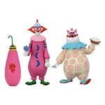 NECA Killer Klowns from Outer Space Toony Terrors Slim & Chubby 6" Scale 2 Pack