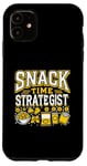 Coque pour iPhone 11 Snack Time Strategist Babysitter Babysitter Nounou