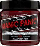 Manic  Panic  High  Voltage  Classic  Cream  Formula ,  Vampire  Red ,  0 . 118