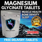 Magnesium Glycinate Tablets High Strength 300mg Muscle Relaxation Tension Stress