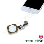 For iPhone 6 & iPhone 6 Plus Home Button Flex Main Menu Replacement Button Gold