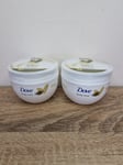 2 X Dove Body Love Silky Pampering Body Cream - 300ml each