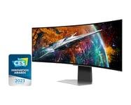 Samsung Odyssey OLED G9 S49CG954SU - G95SC Series - OLED-monitor - Smart - spel - böjd - 49" - 5120 x 1440 UWQHD @ 240 Hz - 250 cd/m² - 1000000:1 - D