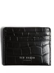 Ted Baker Leather Croc Cardholder, Black