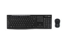 Logitech MK270 Wireless Combo - sæt med mus og tastatur - fransk Indgangsudstyr