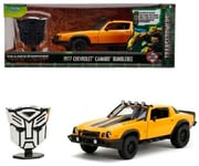 JADA 1/24 TRANSFORMERS RISE OF THE BEASTS BUMBLEBEE WITH BADGE 34263