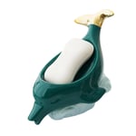 Dolphin Ceramic Soap Box Saippua-astian tyhjennyslaatikko Kylpyhuonetarvikkeet Kodinsisustustarvikkeet Saippuapidike