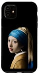 Coque pour iPhone 11 The Girl with a pearl earring La Jeune Fille à la perle