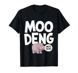 Moo-Deng Cute Baby Pygmy Hippo Cute Zoo Lover Funny Moodeng T-Shirt