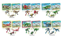 Dimasa- Set de Construction Dino Robot Animalier Jeux, DIM12355, Multicolore, Normal
