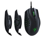 Razer Naga Trinity - Mus - høyrehendt - laser - 17 knapper - kablet - USB