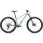 Jäykkäperäinen maastopyörä Orbea Laufey H10 Blue Stone/Spicy Lime XL