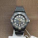 Casio MRW-200H-1E Analog Black Strap Rotating Bezel Divers' Look Men's Watch