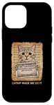 iPhone 12 mini Catnip Made Me Do It Cat Lovers Case