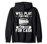 Xylophone Music Xylophone Player Play For Free Xylophonist Zip Hoodie