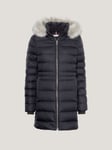 Tommy Hilfiger Faux Fur Hood Padded Coat