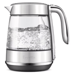 Breville Crystal Luxe Glass Kettle with Stainless Steel Trim