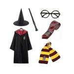 Harry Potter 6st Set Magic Wizard Fancy Dress Cape Cloak