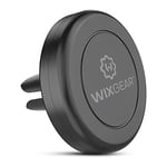 WixGear Universal Air Vent Magnetic Phone Car Mount Holder with Fast Swift-Snap Technology for Smartphones and Mini Tablets, Black