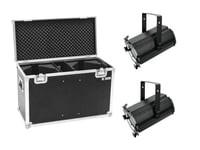 Set 2x LED THA-120PC Theater-Spot + Case