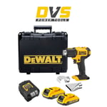 DeWalt DCE530D2 18V XR Cordless Heat Gun - 2x 2.0Ah Batteries, Charger & Case