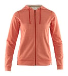 Fjallraven High Coast Lite Hoodie W Sweats Femme, Rowan Rouge, S