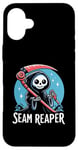 iPhone 16 Plus Seam Reaper Sewing Seam Ripper plus Grim Reaper Quilting Case