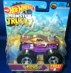 HOT WHEELS MONSTER TRUCKS 1:64 RODGER DOGER RE-CRUSHABLE CAR #2, NEW 2021