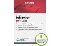 Lexware Fehlzeiten Pro 2025 Download Jahresversion (365-Tage), Frånvarohantering, Tyska, Esd (Electronic Software Download), 1 År, Windows 11 Enterprise X64, Windows 10, Windows 11 Home, Windows 10 Education, Windows 11 Pro,...