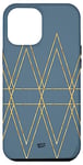 Coque pour iPhone 12 Pro Max Bleu abstrait