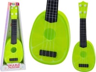 Leantoys Ukulele För Barn Minigitarr 4 Strängar Frukt Lime Green 15"