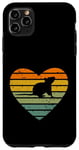 iPhone 11 Pro Max I Love Mice Retro Heart Rodent Mouse Fan Cute Mouse Case