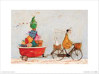 Sam Toft (A Tubful of Good Cheer) Art Print, Multicolore, 30 x 40cm