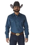 Wrangler Men's Ms70719 athletic shirts, Indigo, XL UK