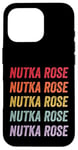 Coque pour iPhone 16 Pro Rose Nutka